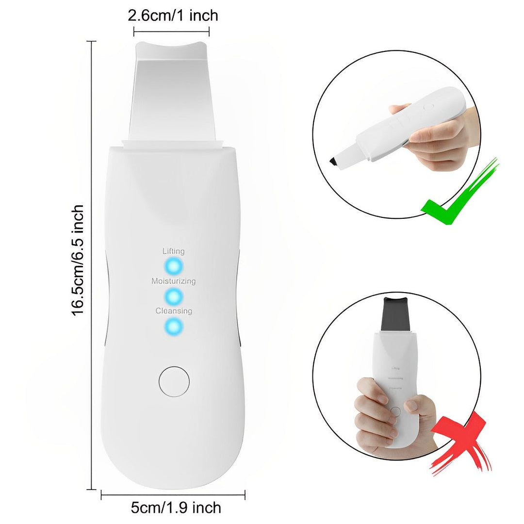Najlepsza Ultrasoniczna Szpatułka do Peelingu Skóry