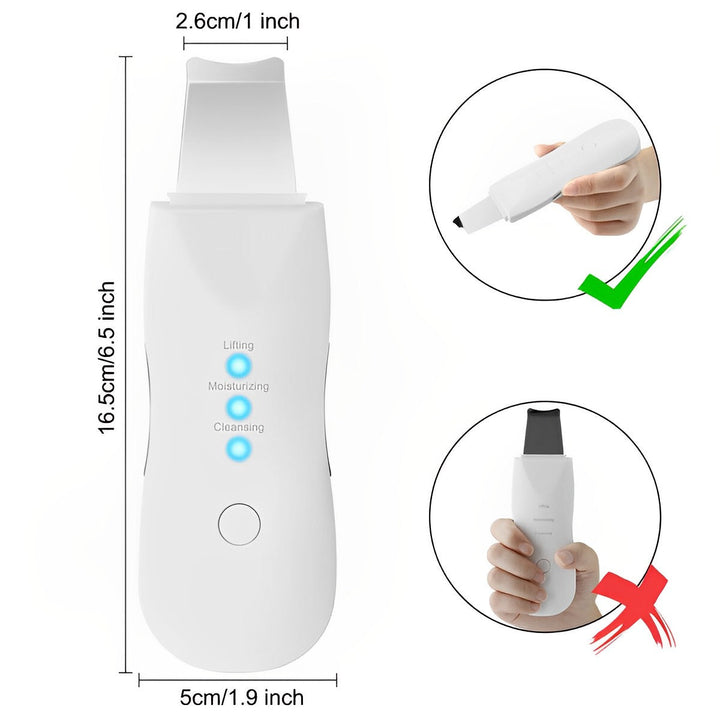Najlepsza Ultrasoniczna Szpatułka do Peelingu Skóry