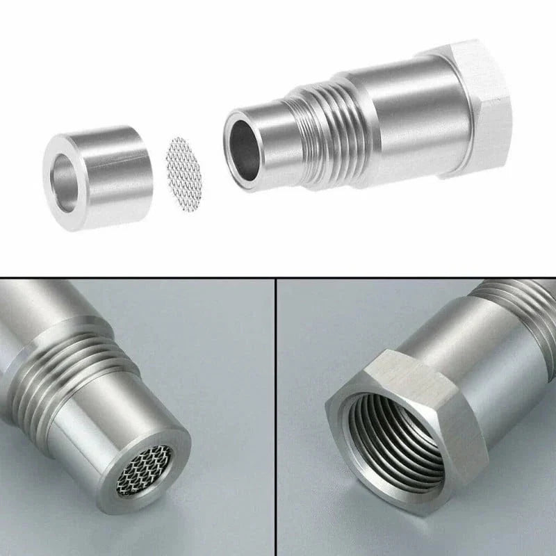 Adapter czujnika tlenu O2 do samochodu, eliminator kontrolki silnika CEL M18*1.5