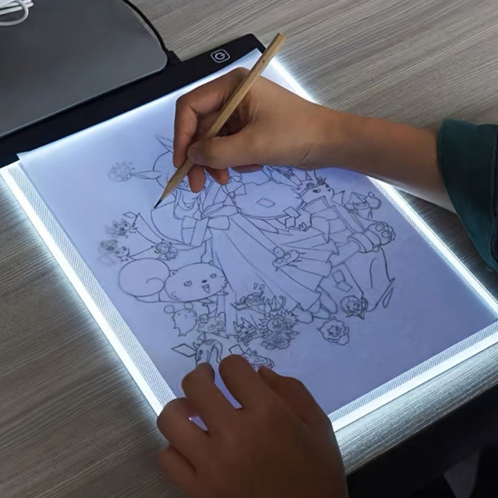 A4 A5 Ultra-Cienki Tablet LED do Rysowania do Śledzenia i Szkicowania