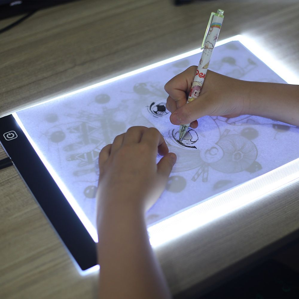 A4 A5 Ultra-Cienki Tablet LED do Rysowania do Śledzenia i Szkicowania