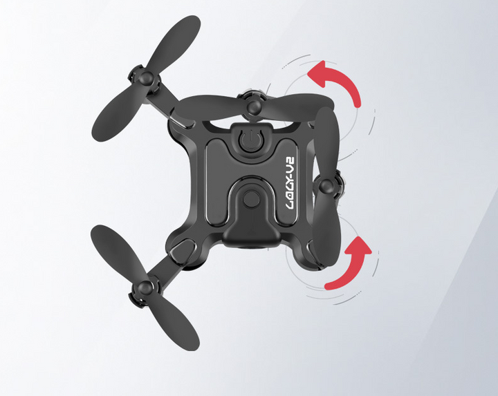 Dron składany mini z kamerą, 4K lub 720P, z pilotem, 10 minut lotu