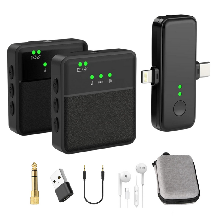 Bezprzewodowy mikrofon lavalier Bluetooth