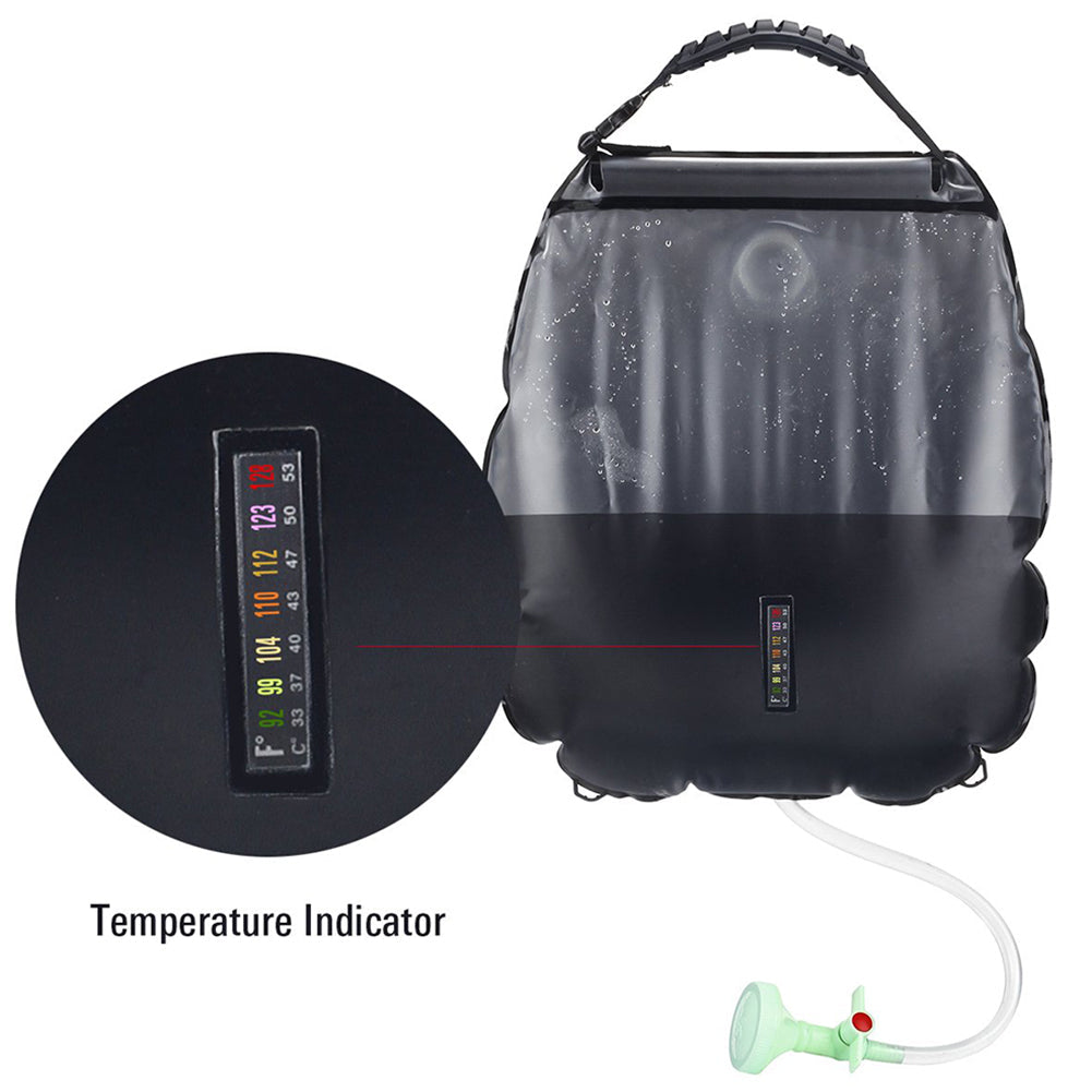 Worek na wodę do prysznica na zewnątrz