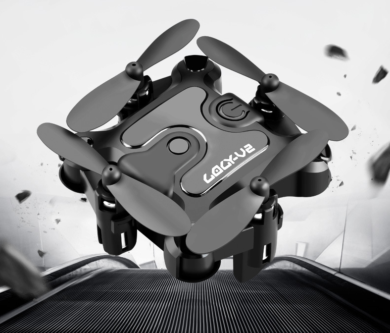 Dron składany mini z kamerą, 4K lub 720P, z pilotem, 10 minut lotu