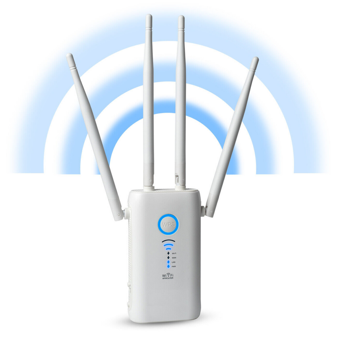 Bezprzewodowy Wtyczkowy Repeater Wifi Internetu Wzmacniacz Zasięgu