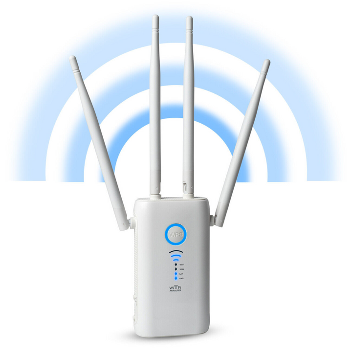 Bezprzewodowy Wtyczkowy Repeater Wifi Internetu Wzmacniacz Zasięgu