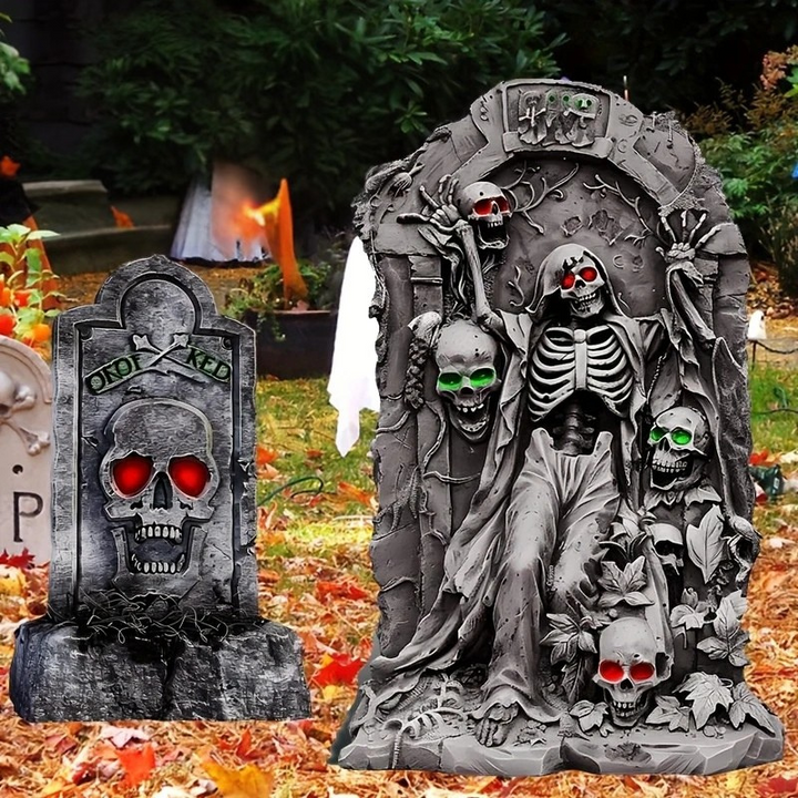 Ozdoba na biurko w kształcie nawiedzonego domu na Halloween