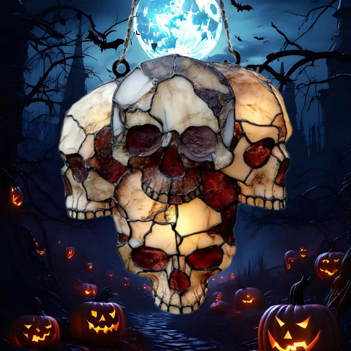 Zawieszana Czaszka Szkieletu Dekoracja Halloween