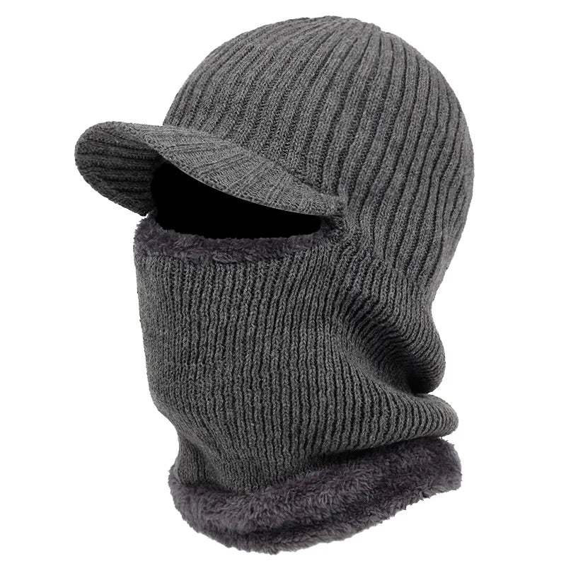 Czapka Balaklava z Daszkiem