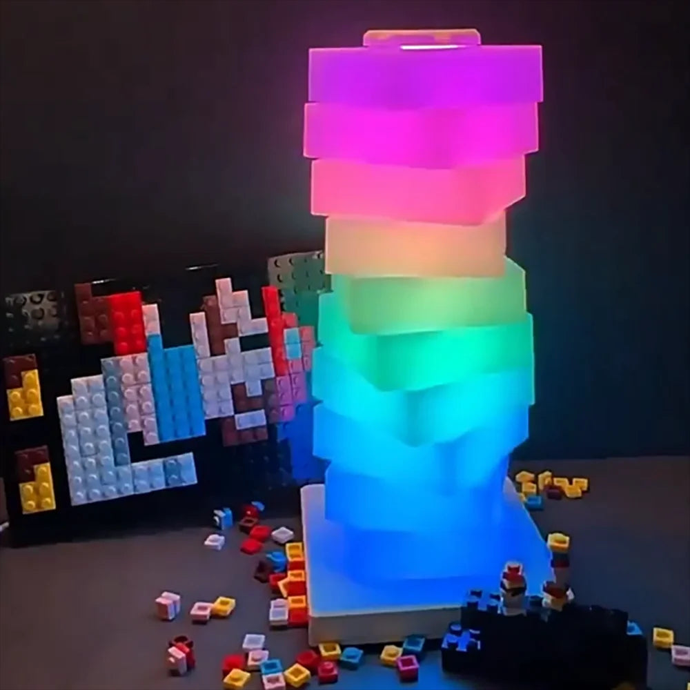 RGB LED Lampa Nocna z Dotykowym Sterowaniem