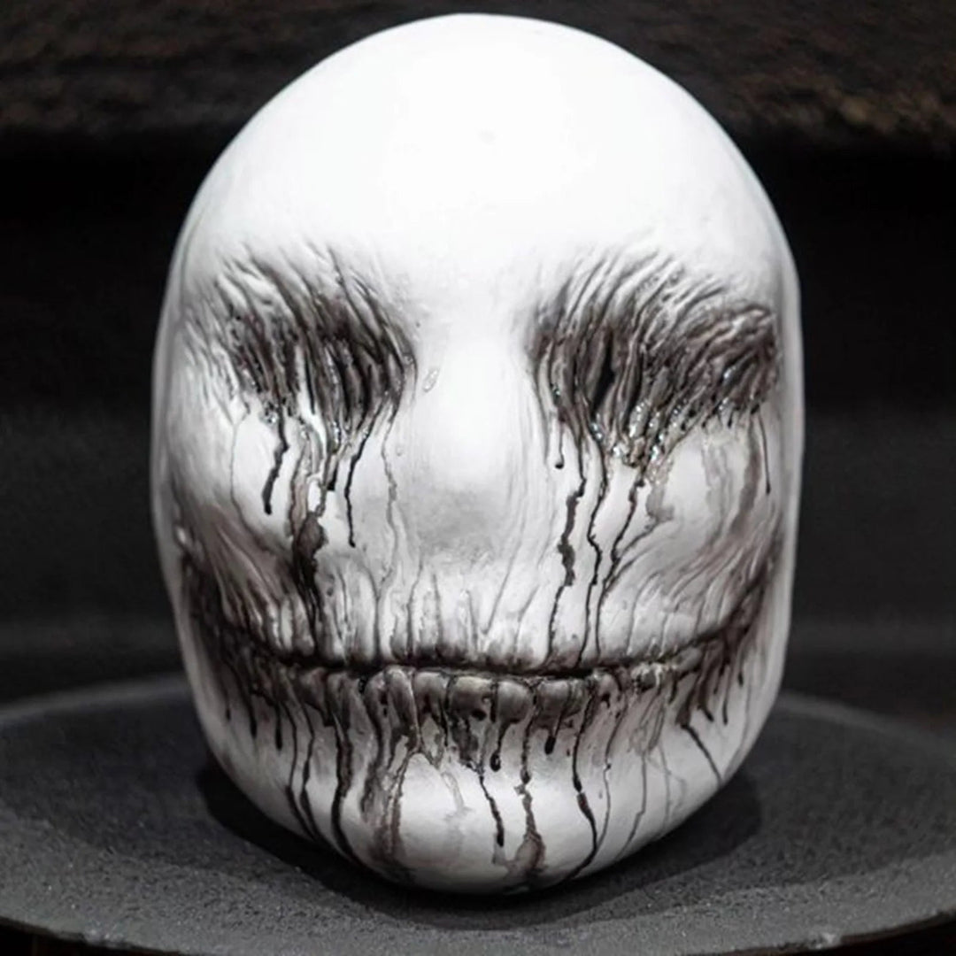 Realistyczna Maska Czaszki na Halloween - Przerażający Kostium Duchowy