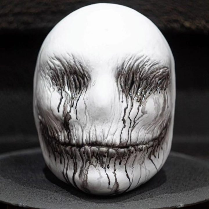 Realistyczna Maska Czaszki na Halloween - Przerażający Kostium Duchowy