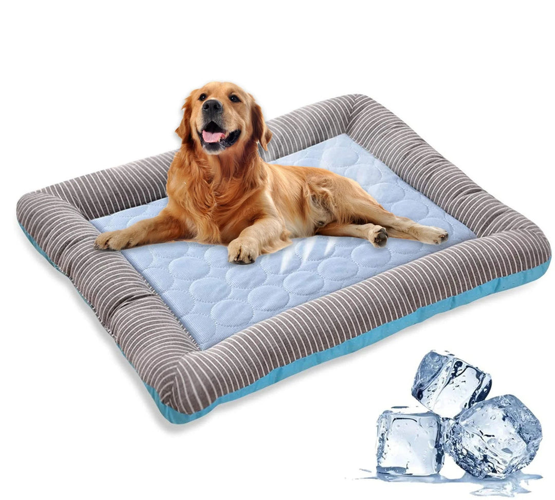 Chłodzące Łóżko dla Psa z Materiału Ice Silk