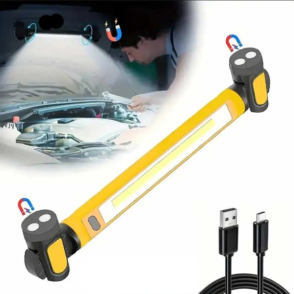 Ładowana lampa robocza LED z magnetyczną podstawą