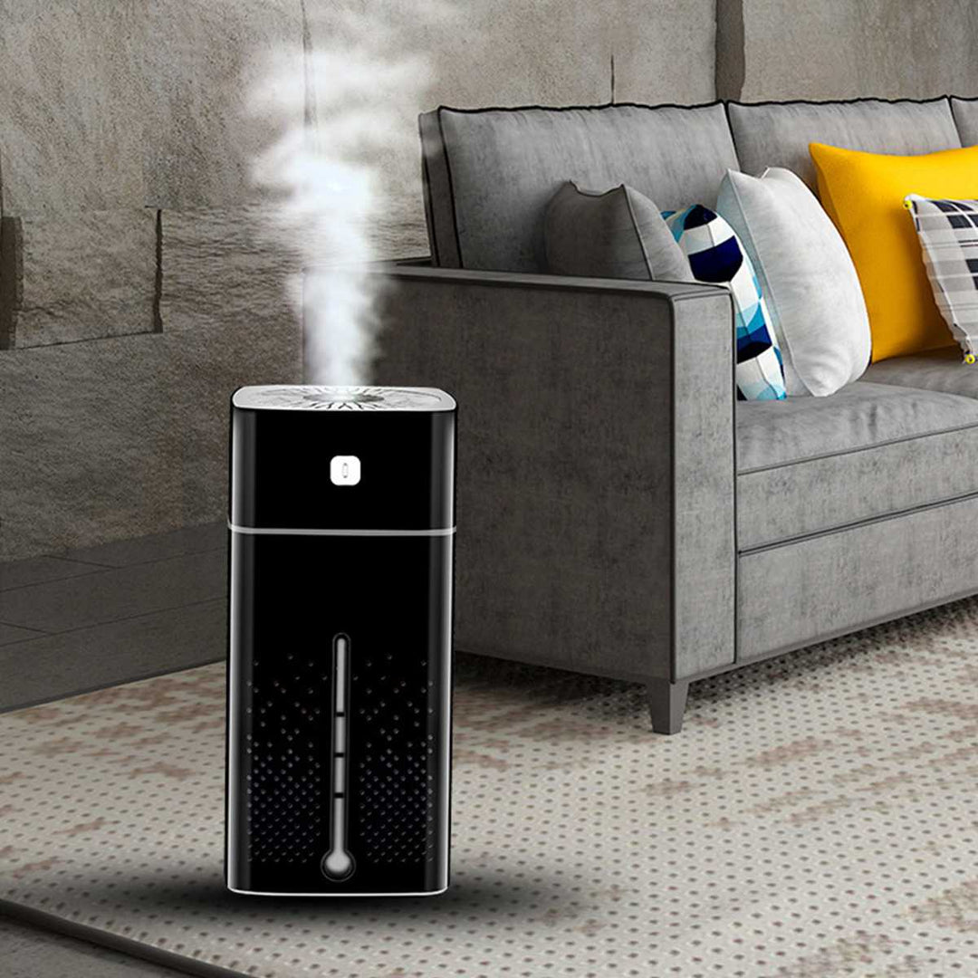 Nawilżacz powietrza 1000 ml z 7 kolorami LED – cichy