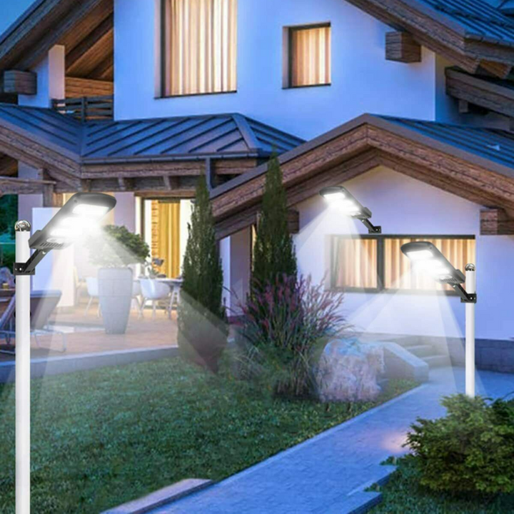 Mocna Wodoodporna Zewnętrzna Lampa Słoneczna do Oświetlenia Podjazdu