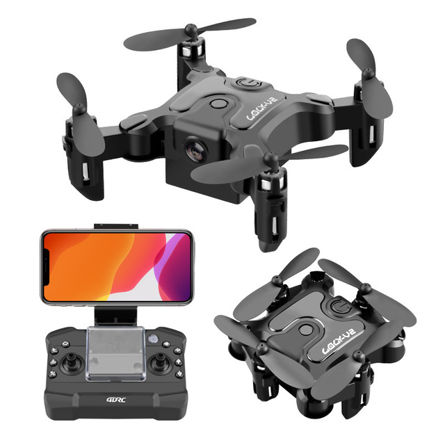 Dron składany mini z kamerą, 4K lub 720P, z pilotem, 10 minut lotu