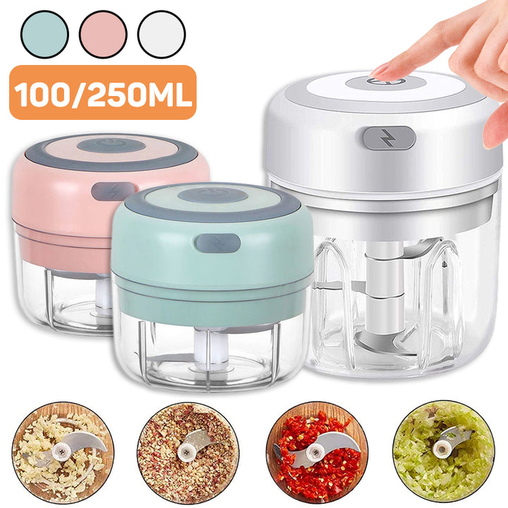 Elektryczny rozdrabniacz do czosnku i imbiru – USB, mini blender