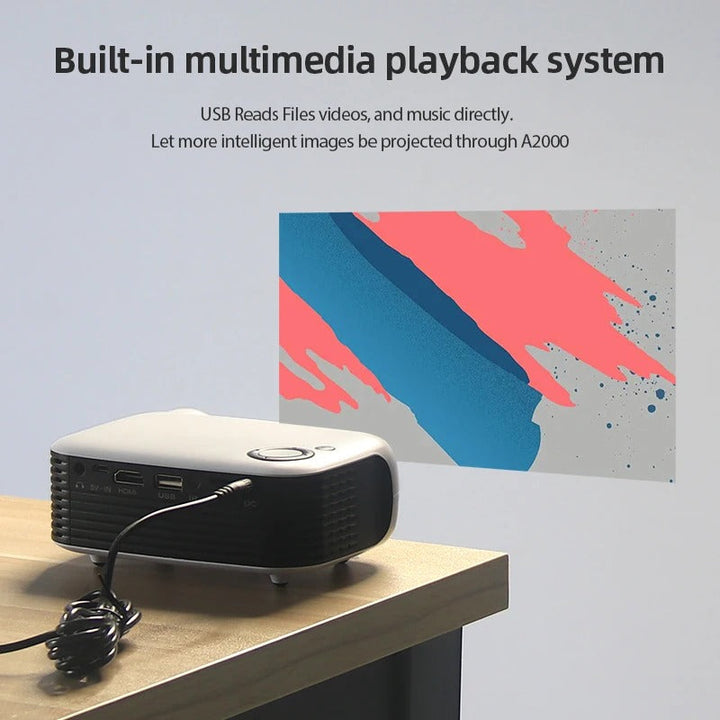 HD Mini Pocket Portable Projector