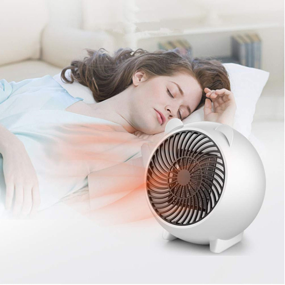 Przenośna mini farelka 250 W z automatycznym wyłączaniem