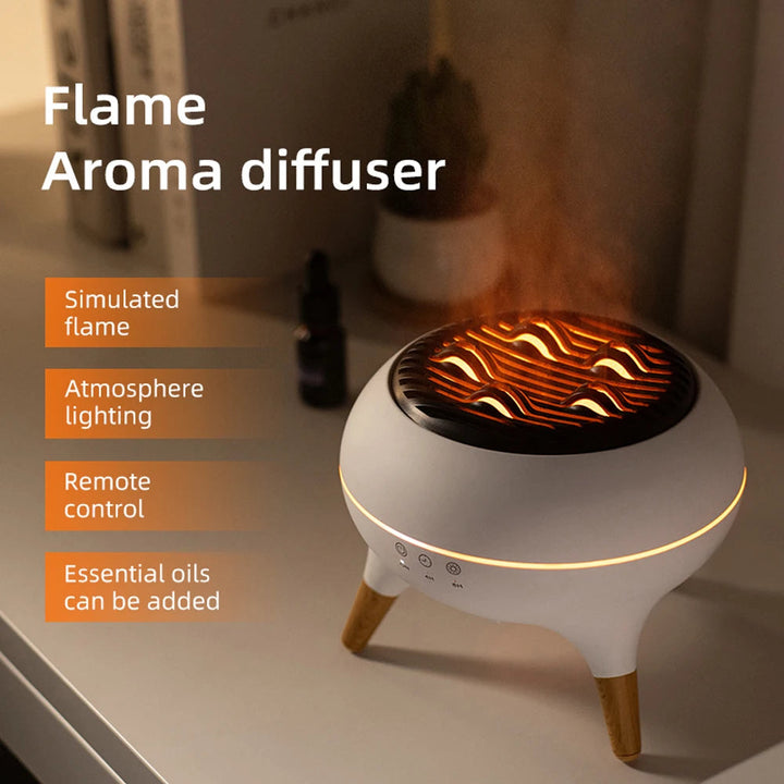 Dynamiczny dyfuzor aromatu meduzy z efektem płomienia