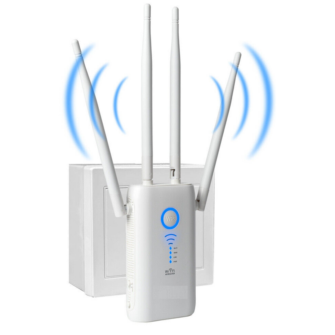 Bezprzewodowy Wtyczkowy Repeater Wifi Internetu Wzmacniacz Zasięgu
