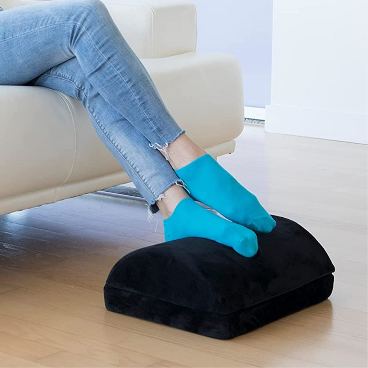 Krzywy Ergonomiczny Podnóżek Pod Biurko do Domowego Biura