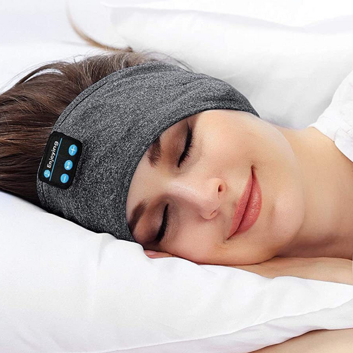 Łatwe w noszeniu sportowe / sypialniane słuchawki Bluetooth w formie opaski