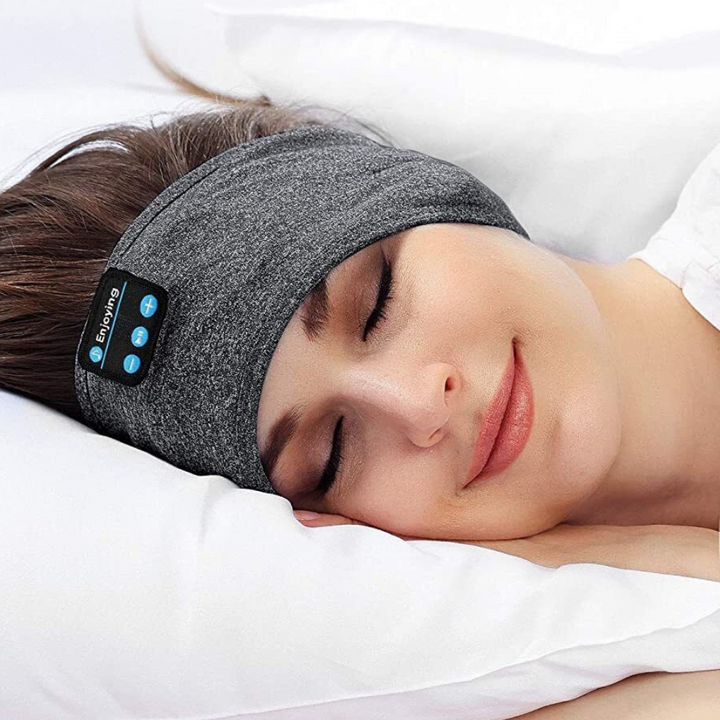 Łatwe w noszeniu sportowe / sypialniane słuchawki Bluetooth w formie opaski