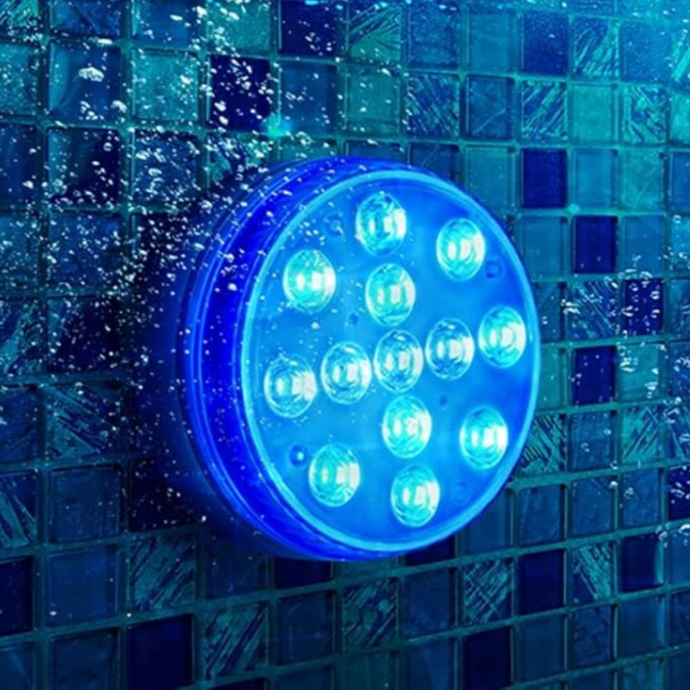 Kolorowe Podwodne LED Oświetlenie na Imprezę przy Basenie