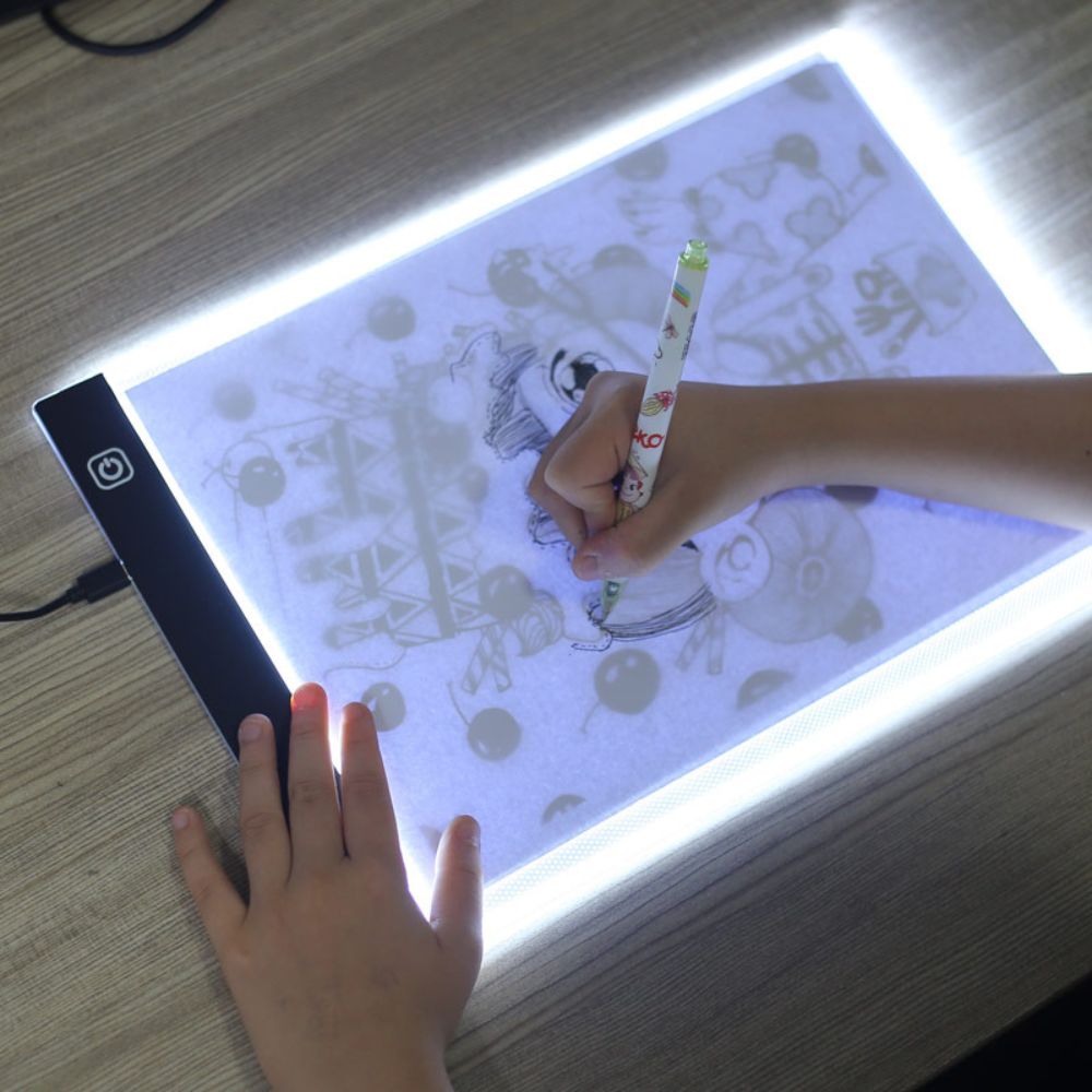 A4 A5 Ultra-Cienki Tablet LED do Rysowania do Śledzenia i Szkicowania