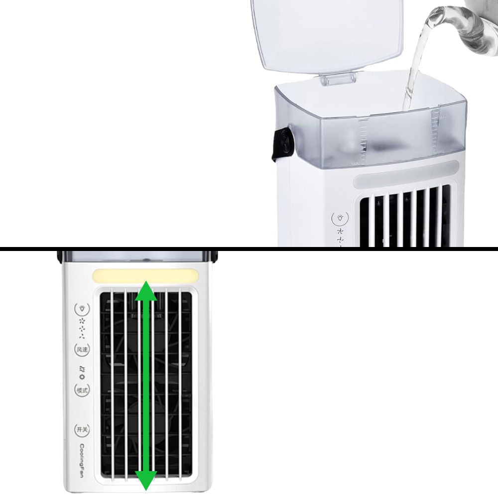 Osobny przenośny klimatyzator Mini wentylator chłodzący