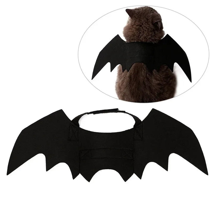 Kostium Halloween dla Zwierząt w Kształcie Skrzydeł Nietoperza