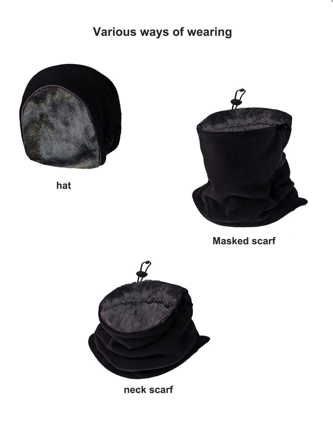 Fleece Balaclava Maska na Twarz Ciepły Komin