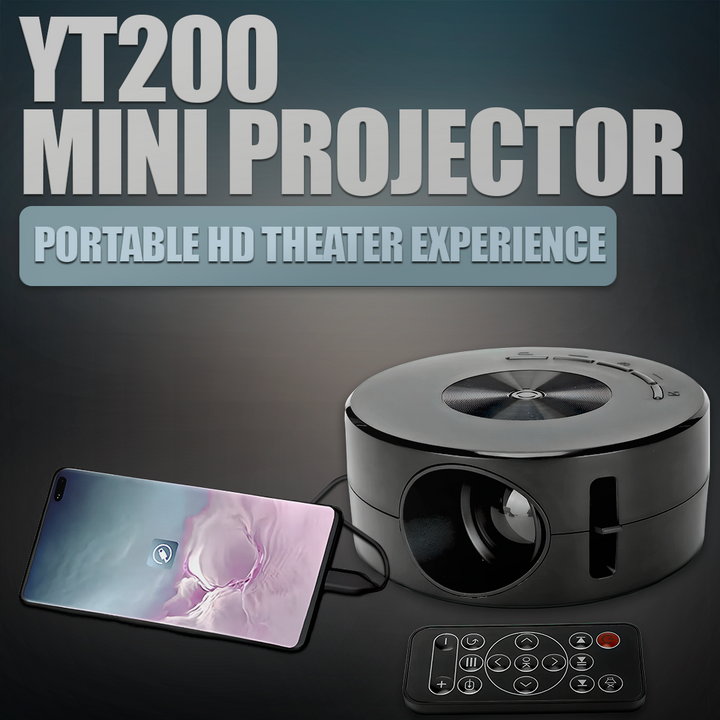 Mini Projektor Przenośny – Ultra HD