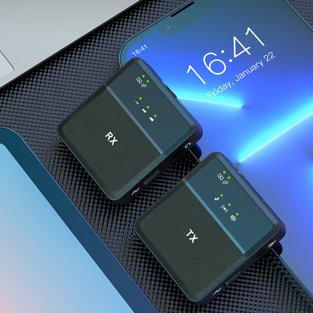 Bezprzewodowy mikrofon lavalier Bluetooth