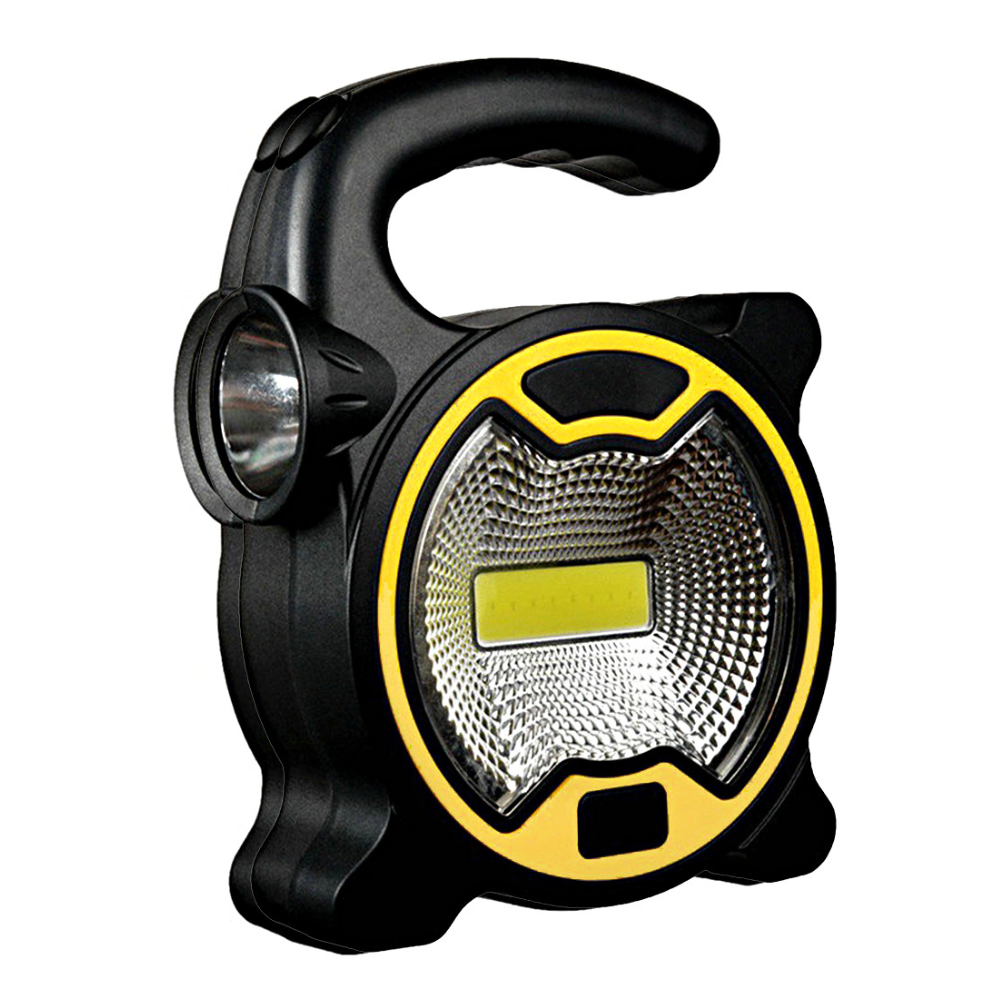 Przenośna, ładowalna lampa robocza COB LED