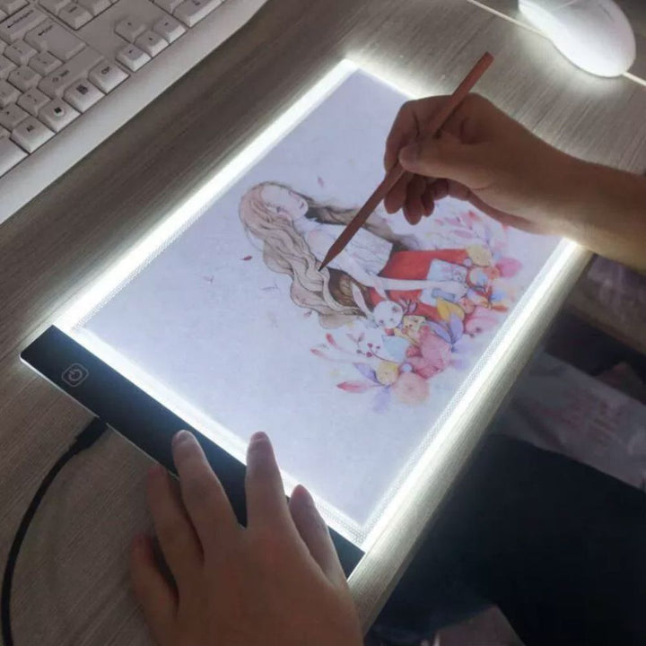 A4 A5 Ultra-Cienki Tablet LED do Rysowania do Śledzenia i Szkicowania