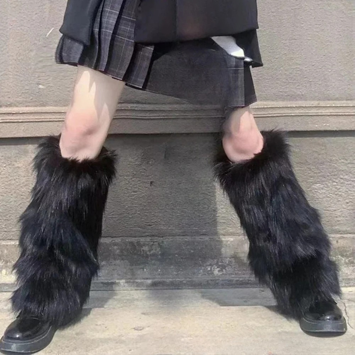 Zimowe Pokrowce na Buty z Futerkiem