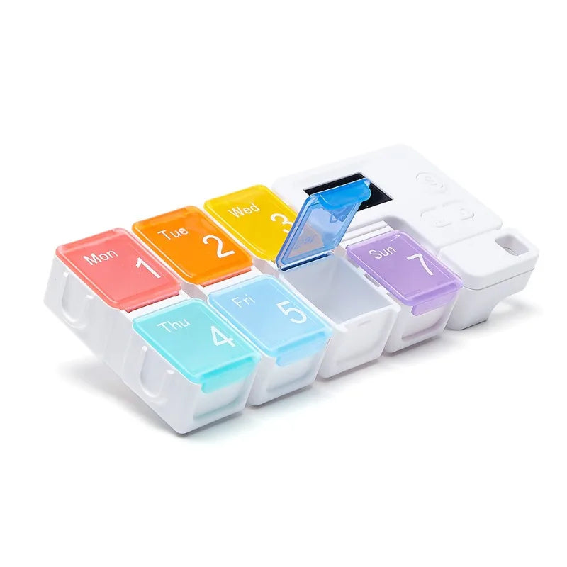 Inteligentny Elektroniczny Tygodniowy Organizer na Tabletki