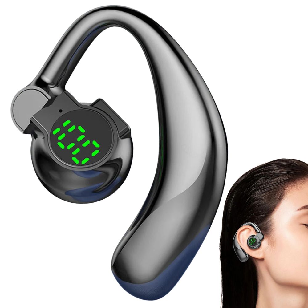 Bezprzewodowe słuchawki Bluetooth z redukcją hałasu na ucho