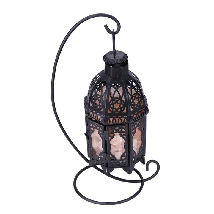 Lampa Stołowa z Soli Woskowej w Stylu Vintage