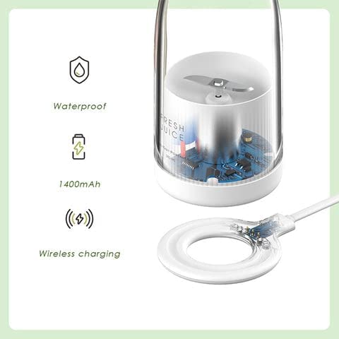 Przenośny Blender do Świeżych Soków - Mini Blender Smoothie Ładowany przez USB