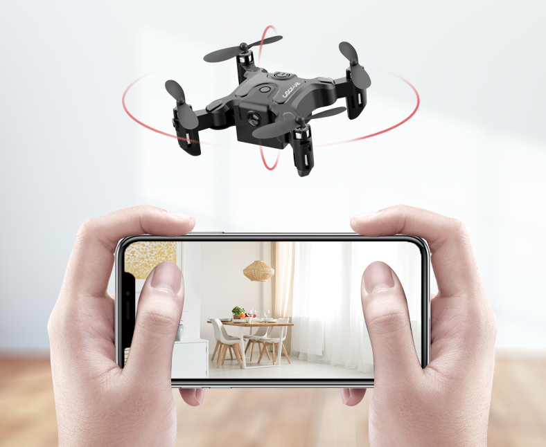 Dron składany mini z kamerą, 4K lub 720P, z pilotem, 10 minut lotu