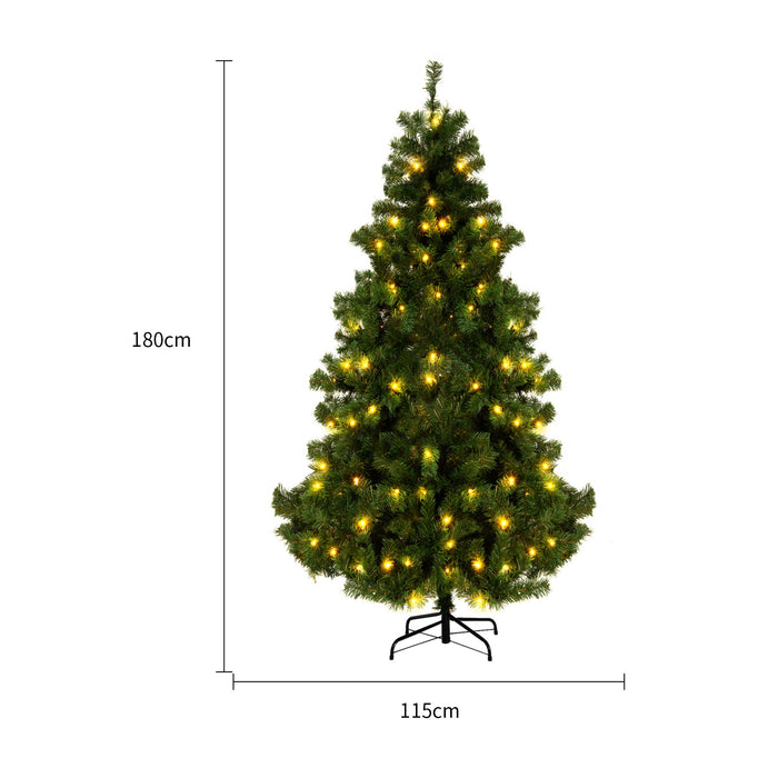 Domero Sztuczna choinka z lampkami lub z jagodami, 150–230 cm
