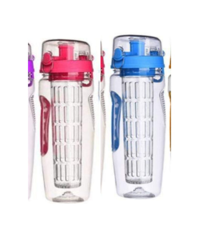 Butelka z wkładem na owoce 950 ml bez BPA, sportowa