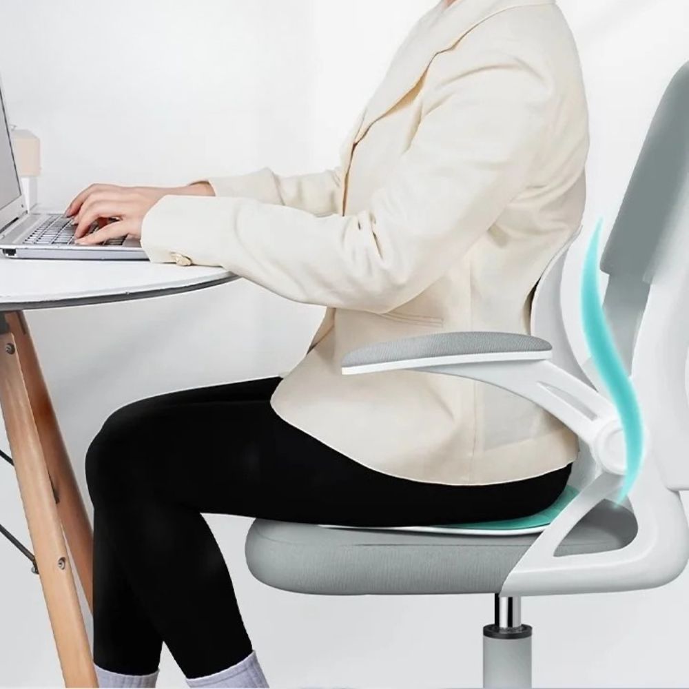 Ergonomiczne Krzesło Biurkowe Korektor Postawy z Oparciem