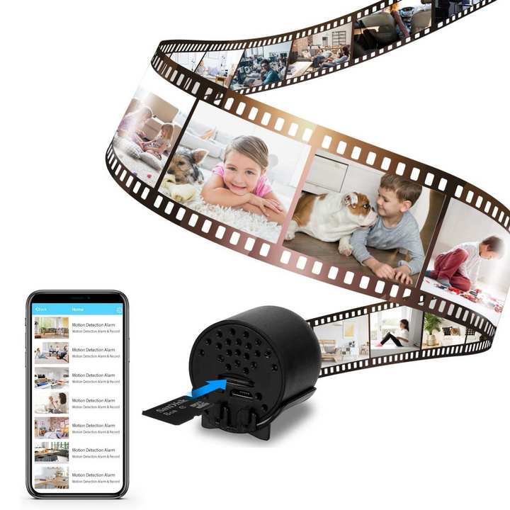 Bezprzewodowy Mini Wifi Wewnętrzny System Kamer Bezpieczeństwa w Domu