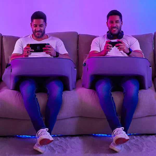Poduszka do czytania z blatem na laptopa do łóżka